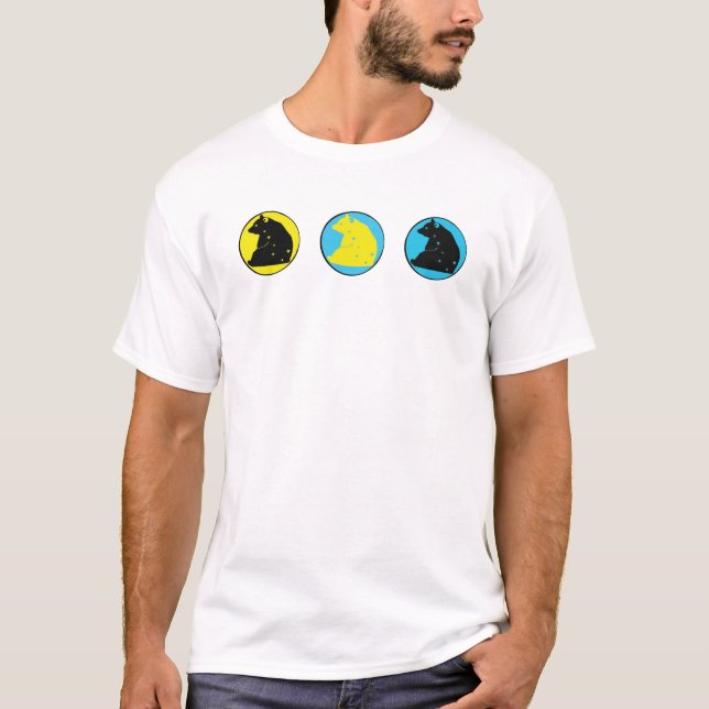 trío osa mayor tee shirt (Framsida)