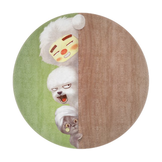 Trio på Peeking Animals (Framsidan)