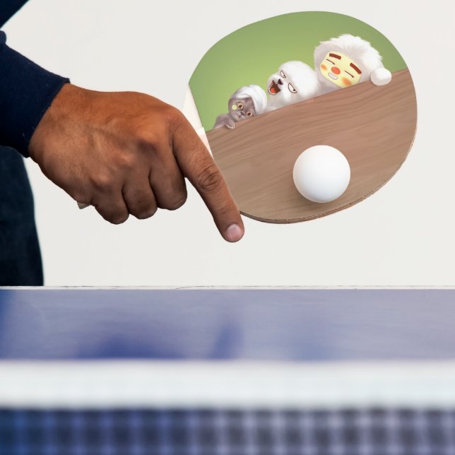 Trio på Peeking Animals Pingisracket (Insitu)