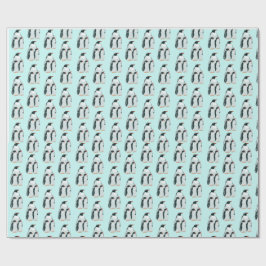 Trio Penguins Presentpapper