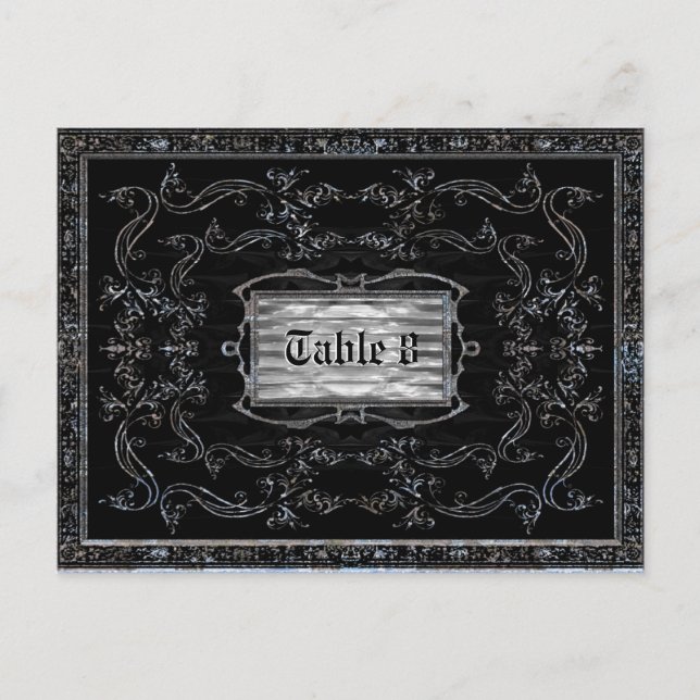 Triomphe L Raven Bord-kort Vykort (Framsida)