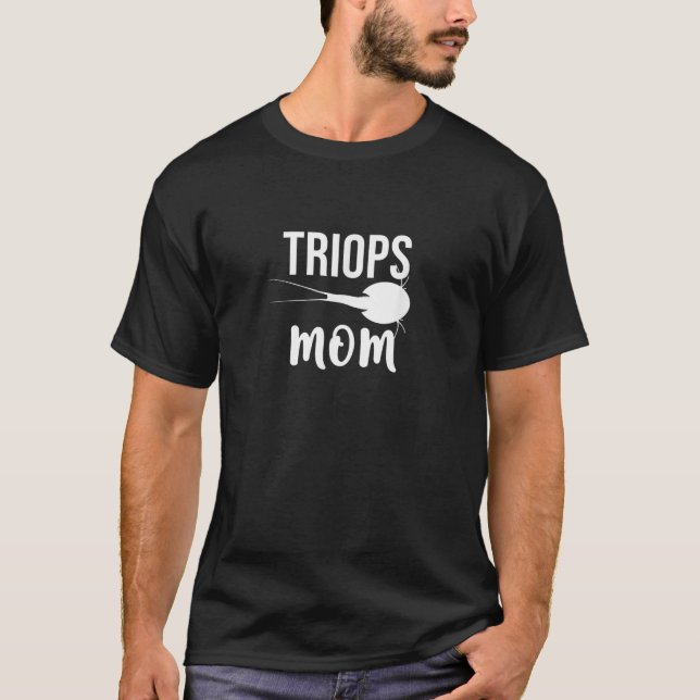 Triops Mamma Sea Monkey Mor Funny Sayed Mamma Tr T Shirt (Framsida)
