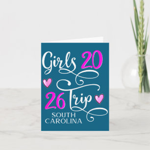 Trip South Carolina Semester Grupp Kort