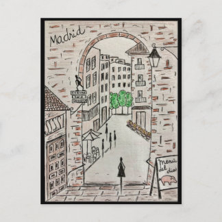 trip to Europe Vykort