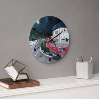 Trip to the Dentist Painting by Alfred Fox Stor Klocka