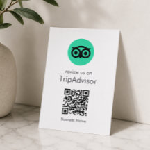 Tripadvisor Recensioner | Recensions QR-kod för Fö
