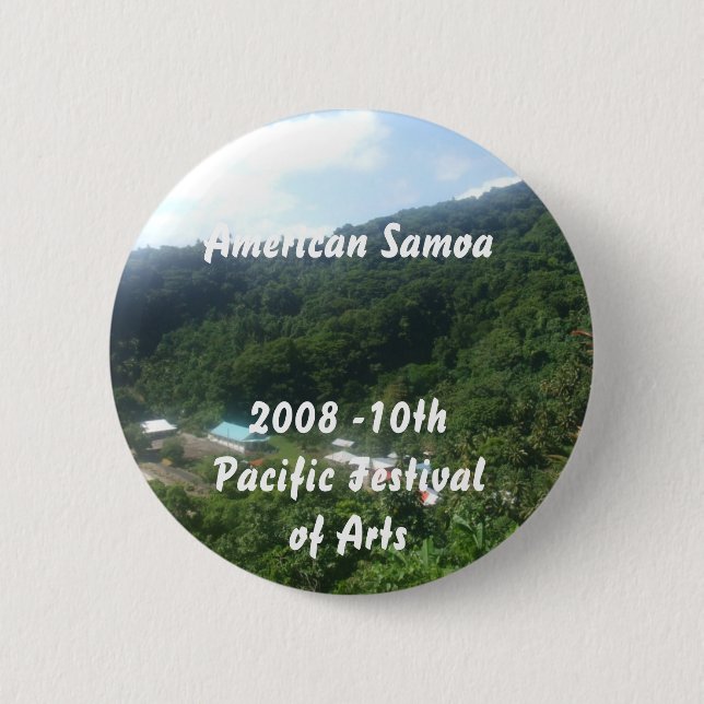 triparoundtown 100, American Samoa…, - Skräddarsy Knapp (Framsida)
