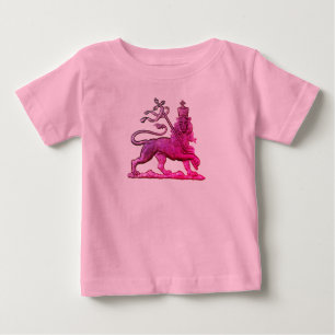 Tripe of Judah Baby Rasta Lejon Rötter T Shirt