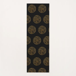 Triple Celtic Knot Swirl Mandala Yoga Mat