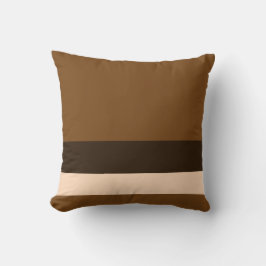 Triple Chocolate w/ Divider Linjer Kudde