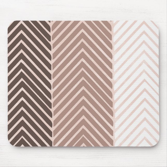 Triple Cream Chevron Musmatta (Framsidan)