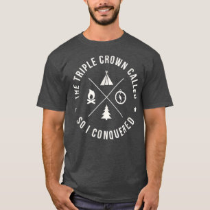 Triple Crown Hiking Shirt PCT AT CDT Thru-Hiker T Shirt