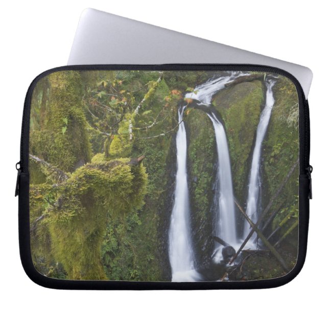 Triple Falls, Columbia River Gorge Laptop Fodral (Framsidan)