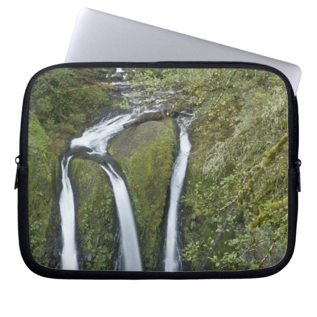 Triple Falls, Columbia River Gorge Laptop Sleeve (Framsidan)