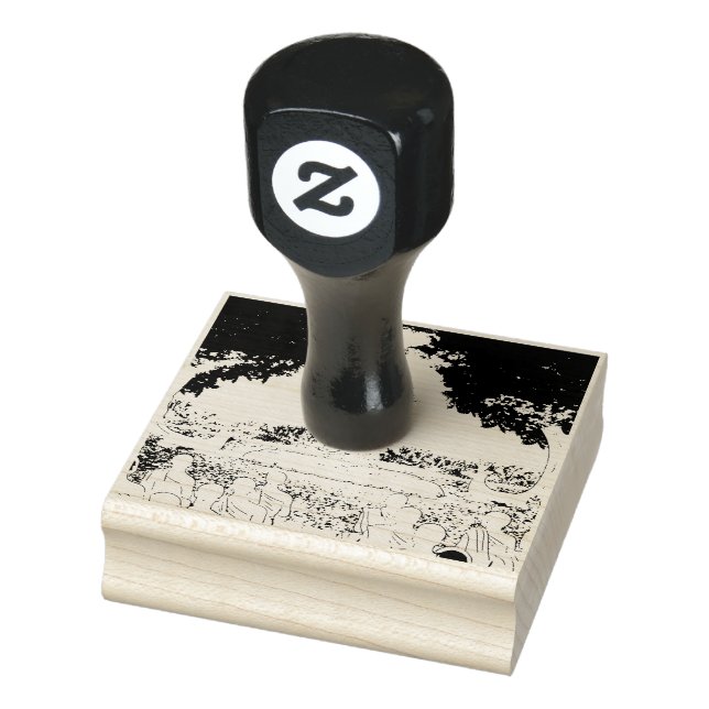 Triple Gems: Buddha, Dharma, Sangha Rubber Frimärk Stämpel (Stämpel)