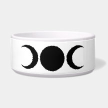 Triple Goddess Måne Pet Bowl