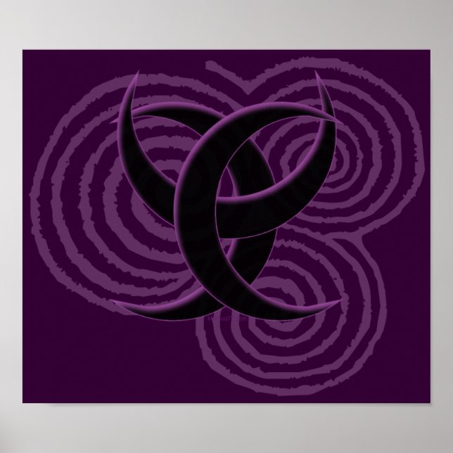 Triple Goddess Symbol Poster (Framsidan)