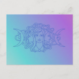 Triple Goddess Vykort