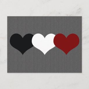 Triple Heart Vykort