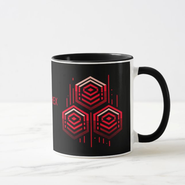 Triple Hexagon Corp mugg (Höger)