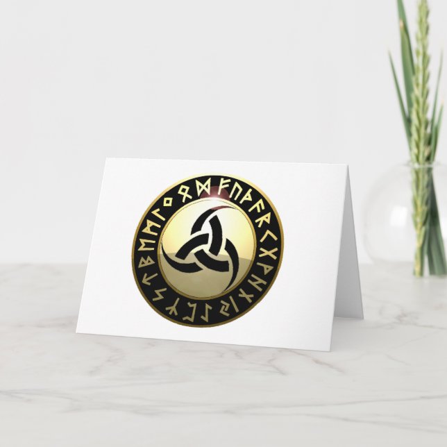 Triple Horn of Odin Kort (Framsida)