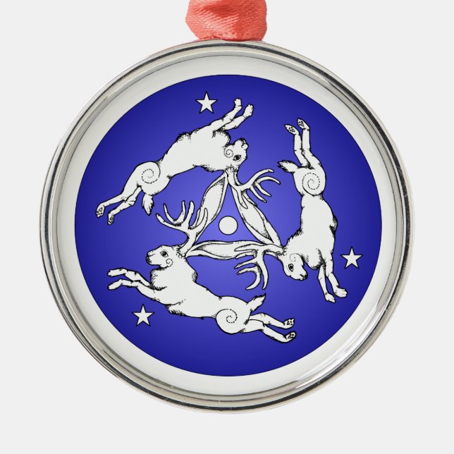 Triple Jackalope Ornament (Framsidan)