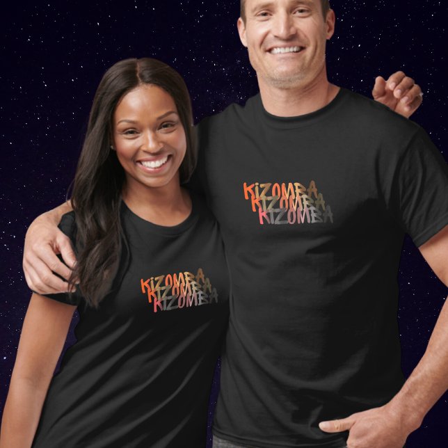 Triple Kizomba i graffiti stil T Shirt (Skapare uppladdad)