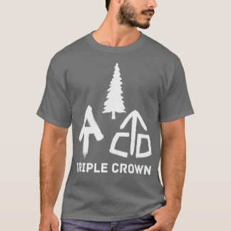 Triple Krona PCT AT CDT ThruHiker Blaze T Shirt