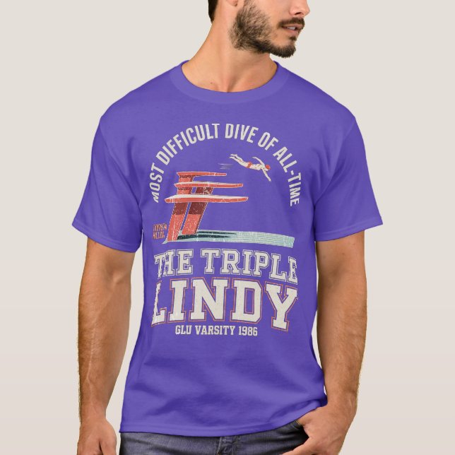 Triple Lindy T Shirt (Framsida)
