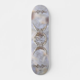 Triple Måne Moonstone Goddess Skateboard Bräda 20 Cm