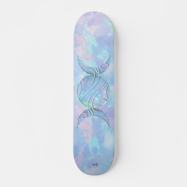 Triple Måne Opal Skateboard Bräda 20 Cm (Framsida)
