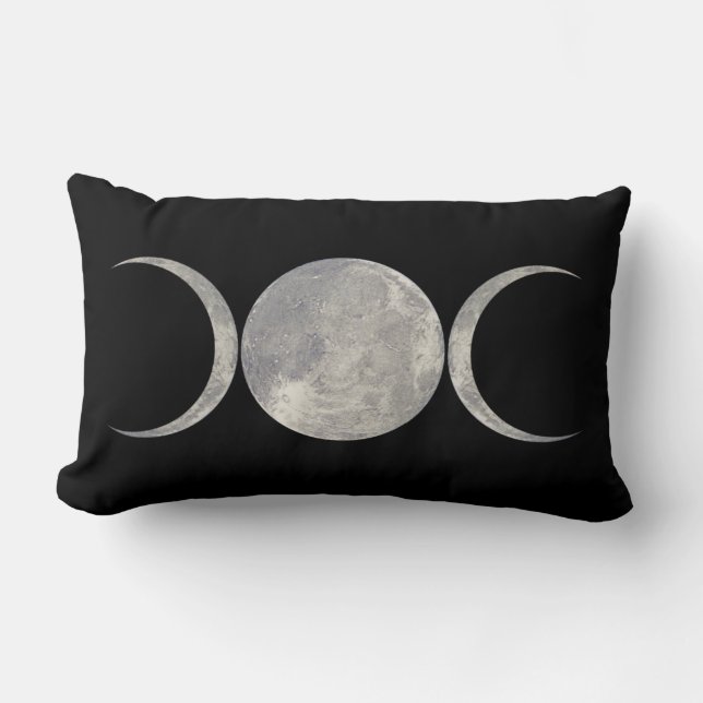Triple Måne Pillow Lumbarkudde (Framsida)