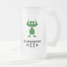 Triple Öga Chemistry Geek grönt Frostat Ölglas