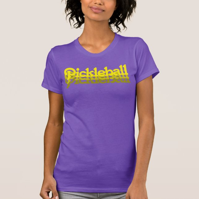 Triple Pickleball T Shirt (Framsida)