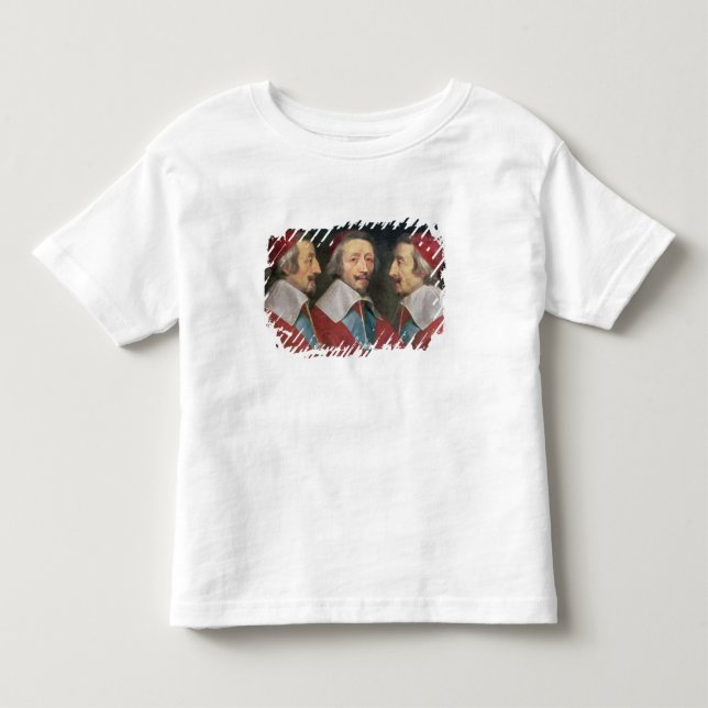 Triple Porträtt, Richelieu, 1642 T-shirt (Framsida)