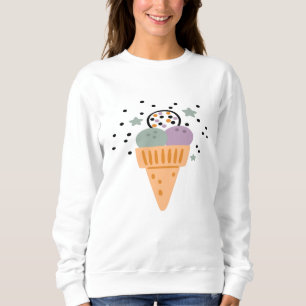 Triple Scoop Rainbow Ice Cream T Shirt