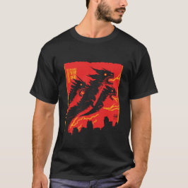 Triple Storm Dragon T Shirt
