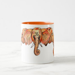 Triplephant Två-Tonad Mugg