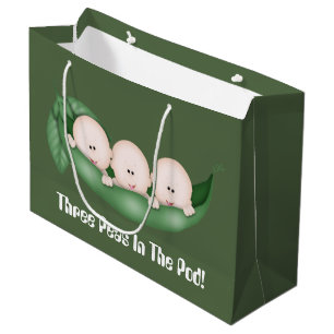 Tripler Tre ärter pod babyduschpåse