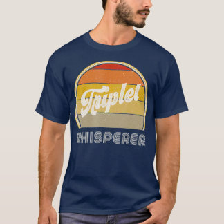 Triplet Mamma ger Triplet Pappa Funny Triplet Mamm T Shirt