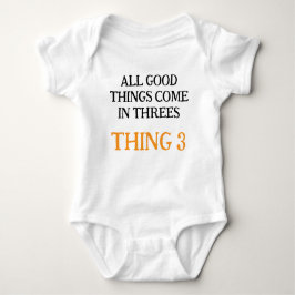 Triplets, baby, Ljudiga triplets Gift Idea, Neutra T Shirt