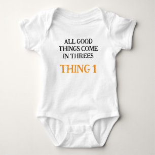 Triplets, baby, Ljudiga triplets Gift Idea, Neutra T Shirt