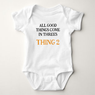 Triplets, baby, Ljudiga triplets Gift Idea, Neutra T Shirt