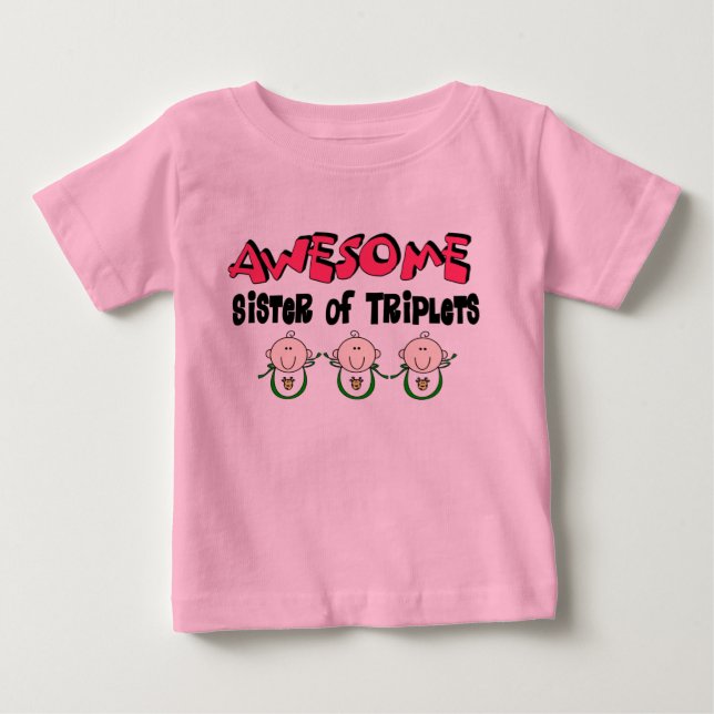 TRIPLETS FANTASTISK TEE SHIRT (Framsida)