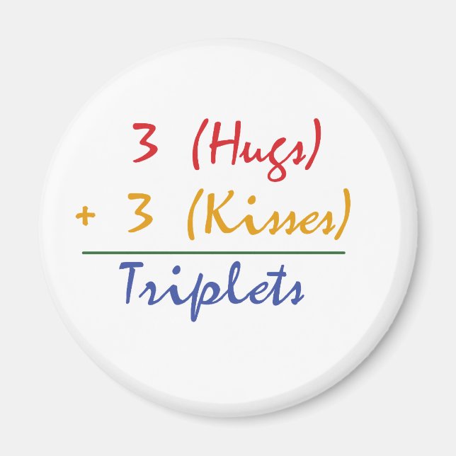 Triplets Math Magnet (Framsidan)