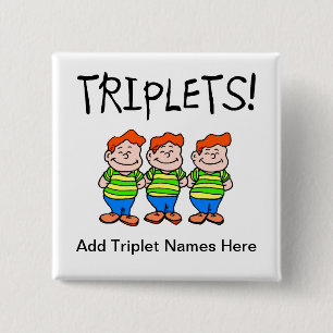 Triplets (pojkar) knapp