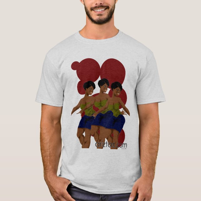 triplets tee shirt (Framsida)