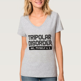 Tripolär - jag, Myself och I Tee Shirt