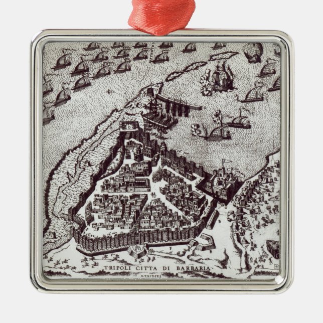 Tripoli c.1550 %pipe % julgransprydnad metall (Framsidan)