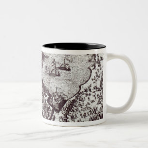 Tripoli c.1550 %pipe % Två-Tonad mugg
